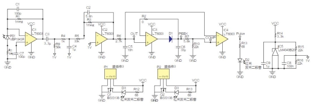 用于可穿戴監測的簡易脈搏血氧計